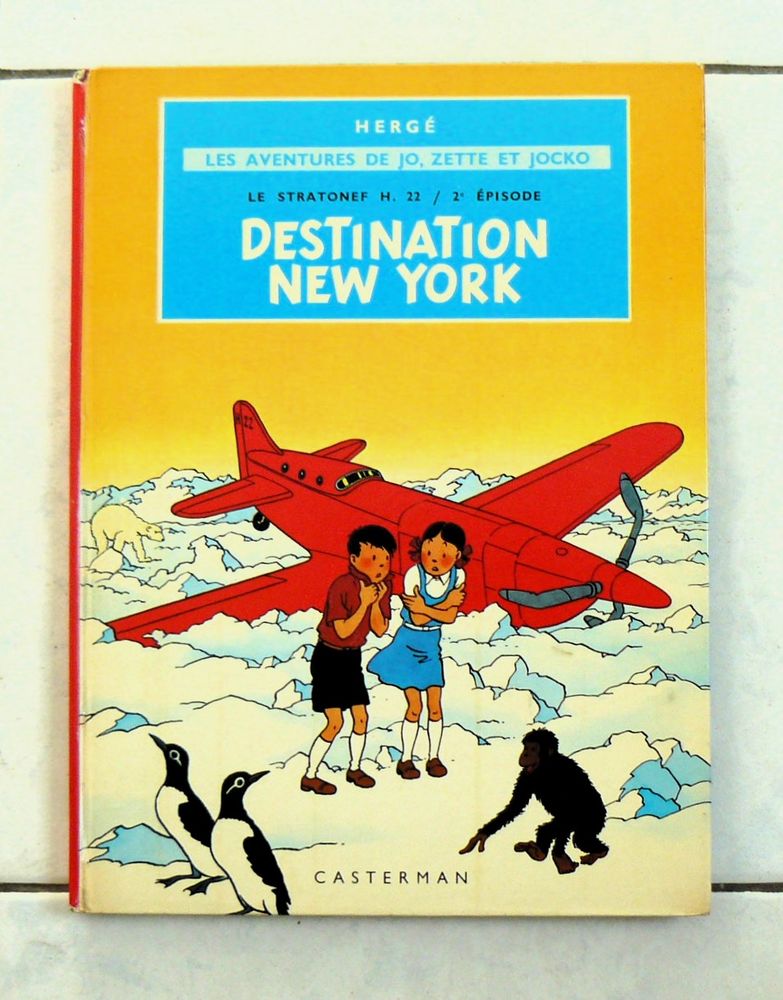 Jo, Zette et Jocko : Destination New-York - Herg� - 1973 12 Argenteuil (95)