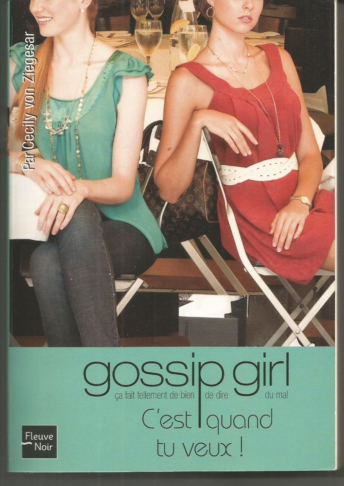 Von ZIEGESAR Gossip girl Tome 14 C'est quand tu veux 4 Montauban (82)