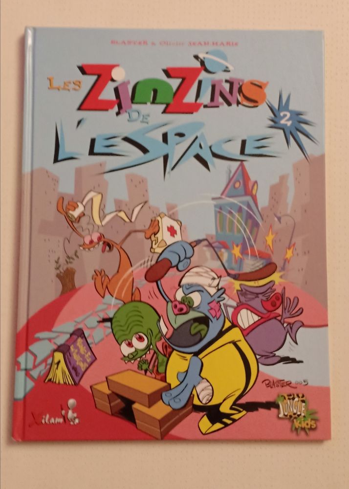 BD les Zinzins de l'espace 5 Courbevoie (92)