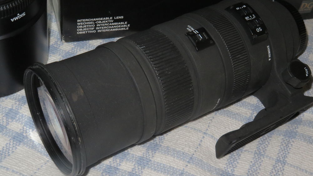 Zoom Sigma. DG 150/500mm f: 5 - 6,3. APO HSM en parfait �tat 450 Saint-Laurent-d'Olt (12)