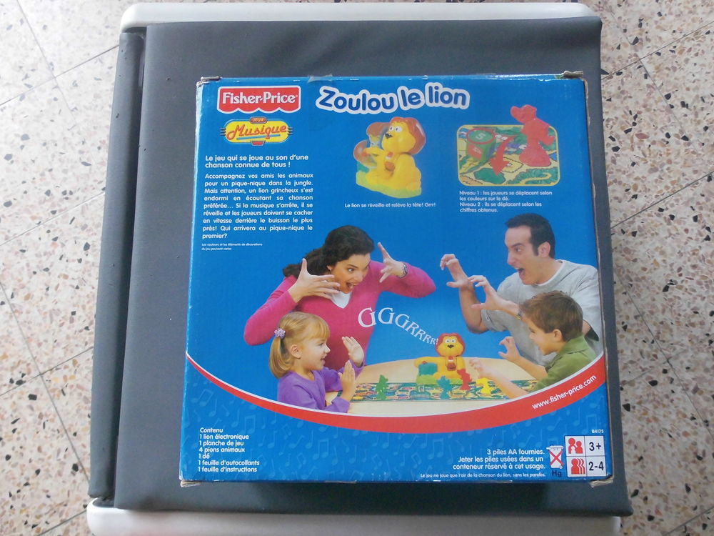 ZOULOU LE LION DE FISHER PRICE NEUF 15 Dom�rat (03)