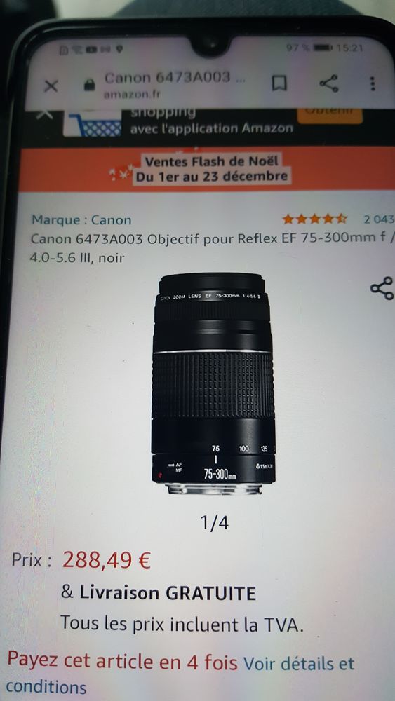3 zoum canon 75.300mm tamron 80.210mm sigma 70.300mm tbe g�n 150 Villeurbanne (69)