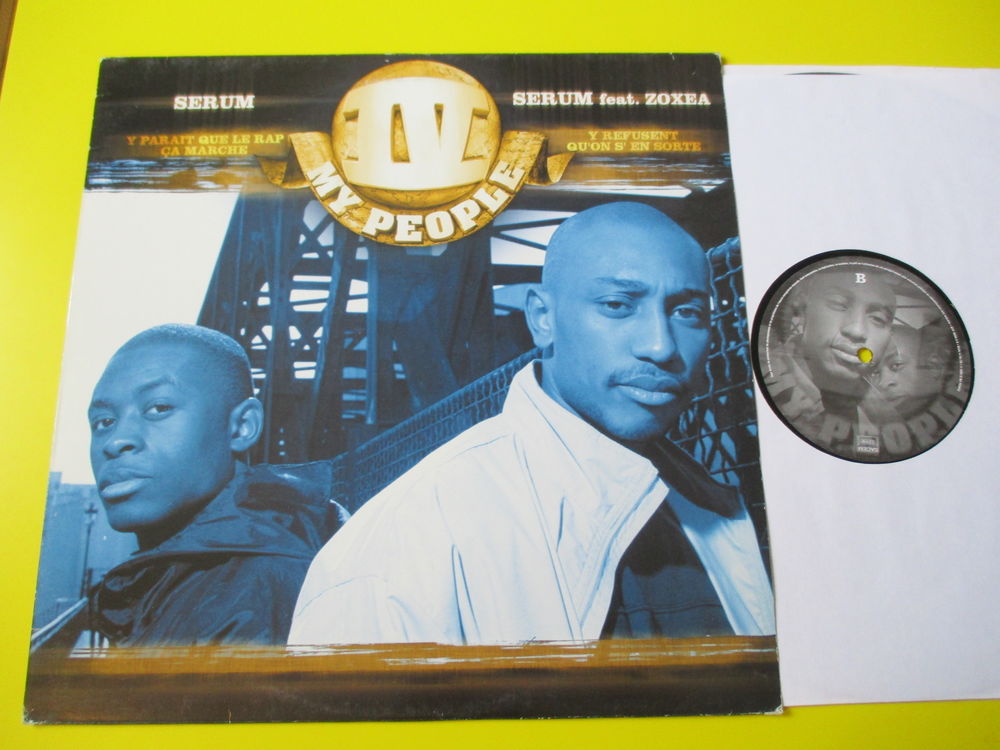 ZOXEA FEAT SERUM BEAT DE BOUL IV MY PEOPLE MAXI 45 16 Lognes (77)