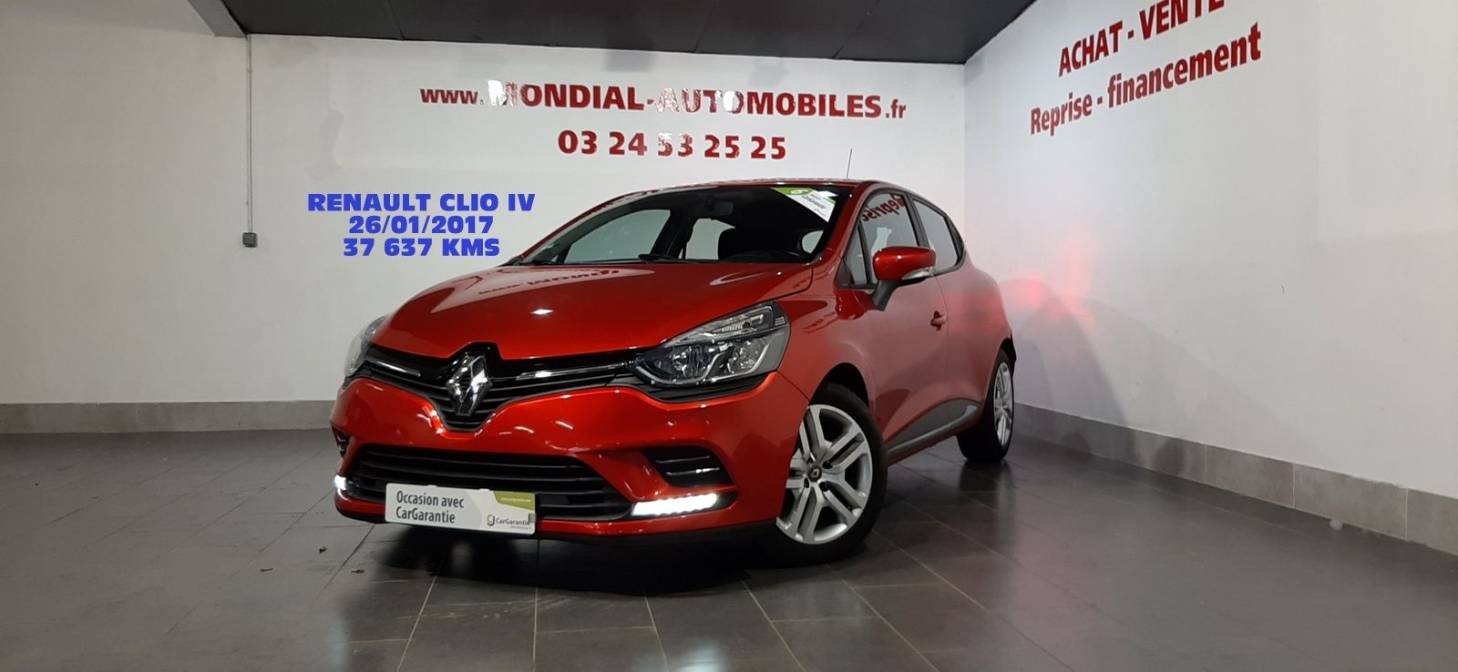 Voiture Renault Clio IV occasion à CharlevilleMézières (08000