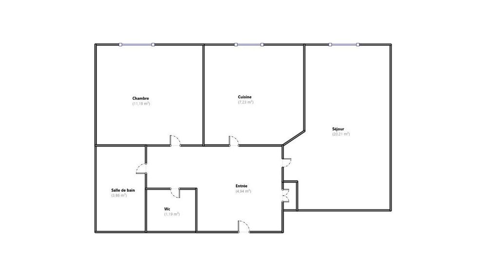 T2 - 48.62m ²