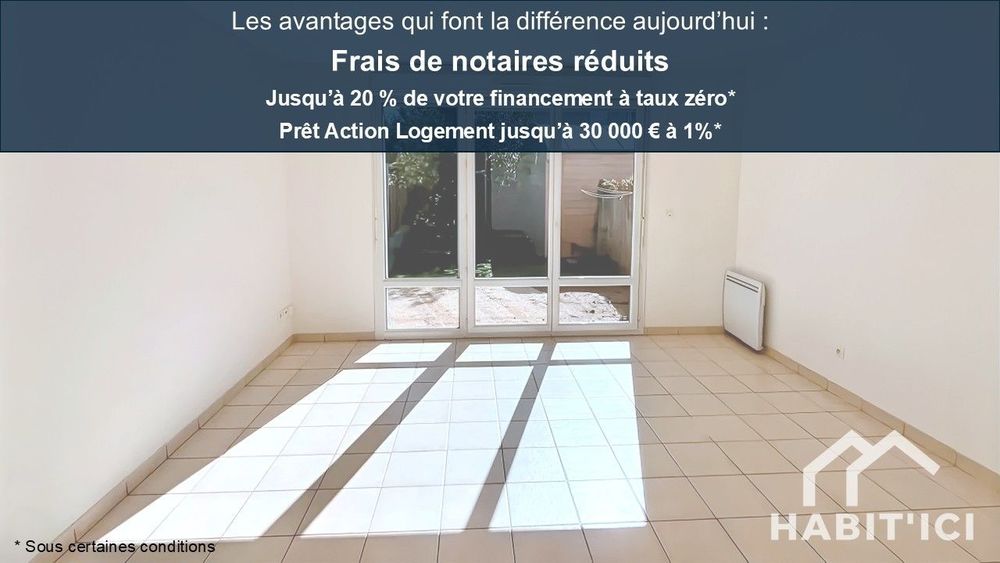 Maison jumelée - 65.5m ²