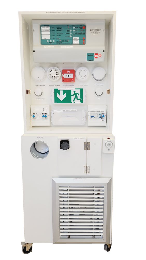 Simulateur SSI - kit p&eacute;dagogique SSIAP - CQP APS 5890 06600 Antibes