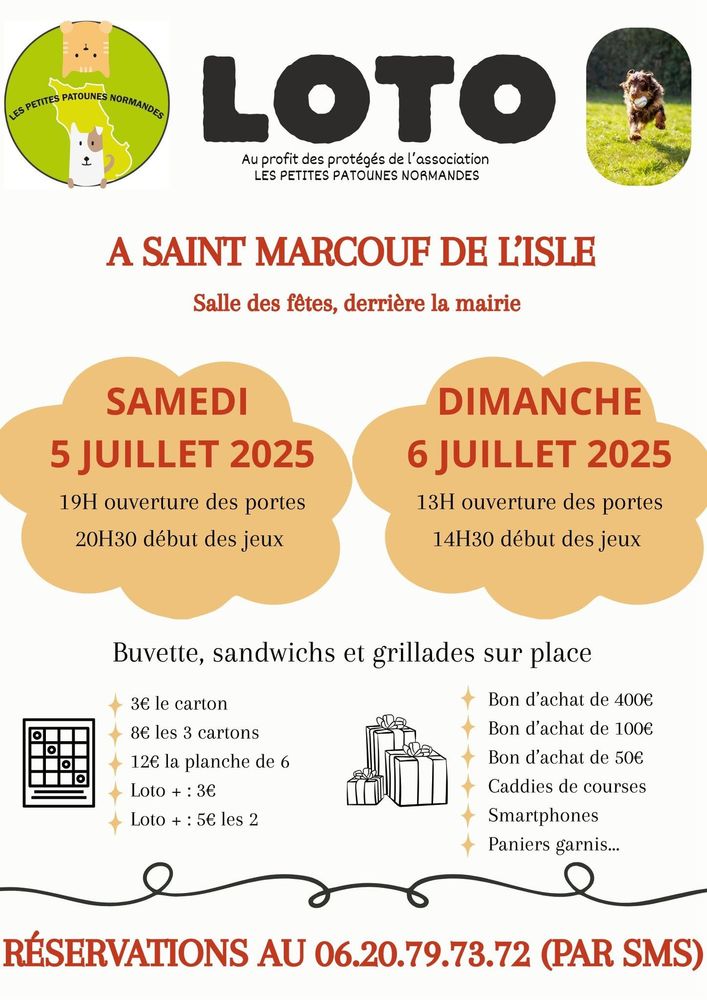 LOTO &agrave; Saint Marcouf de l'Isle 3 50310 Azeville