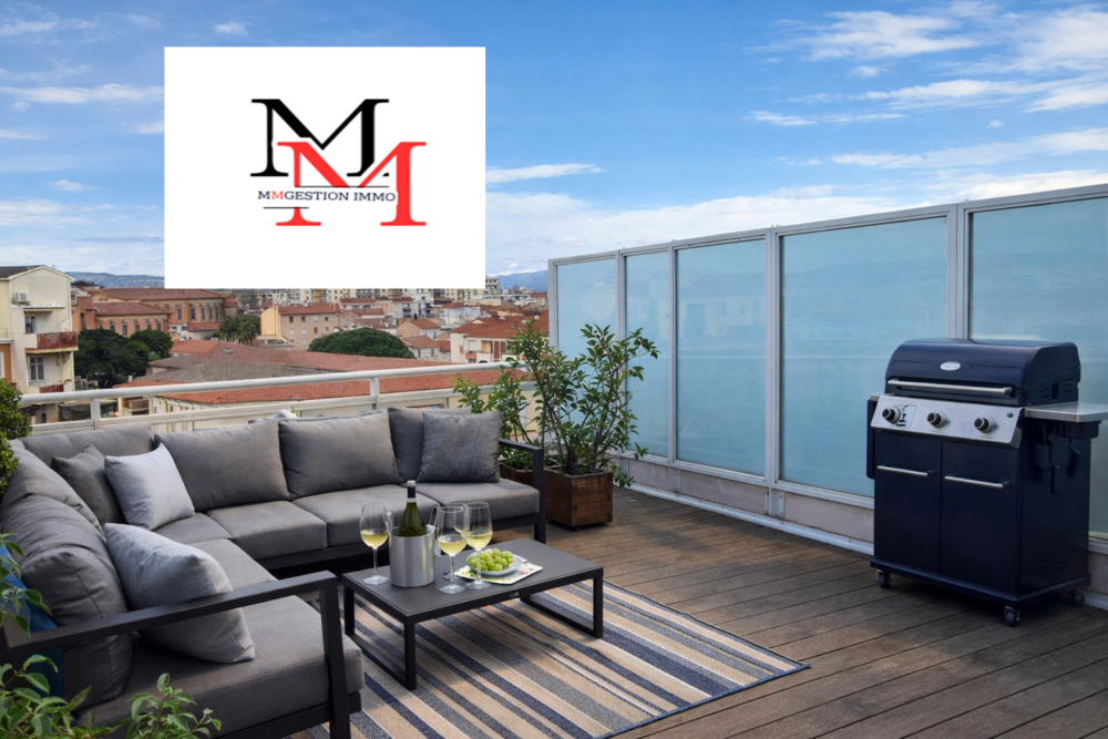 DUPLEX 105 m² - DERNIER ÉTAGE - TERRASSE - ASCENSEUR - PARKING