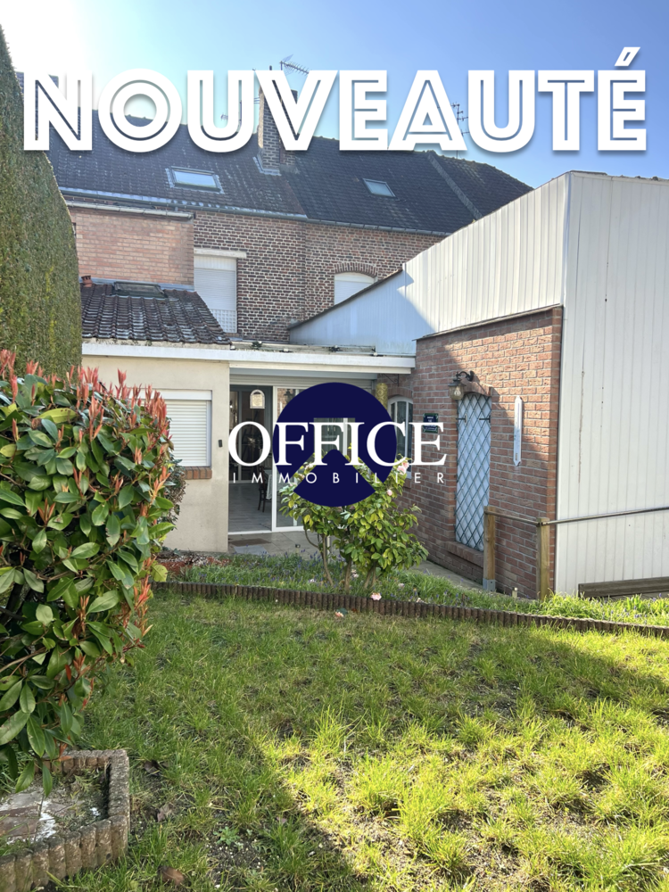 ELEGANTE DEMEURE FAMILIALE AVEC JARDIN ET GARAGE DOUBLE - LENS