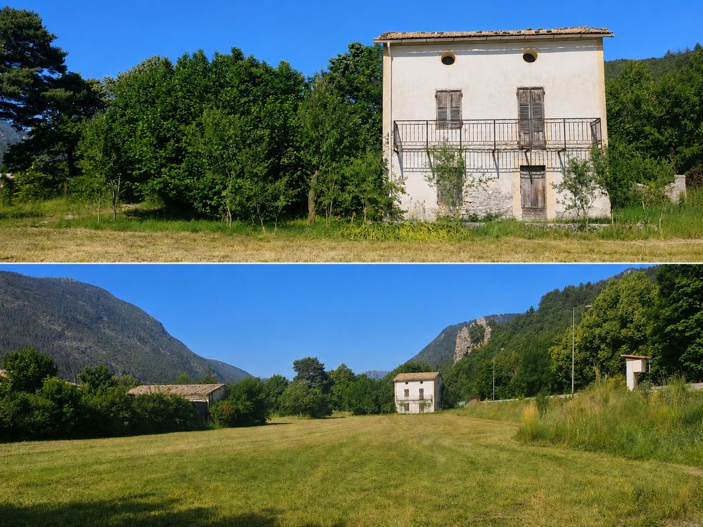 Plus de 5 000 m2 de terrain plat en zone U du PLUi avec bâtiment à rénover