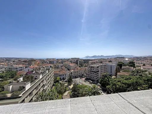 CANNES MONTFLEURY-magnifique penthouse vue mer