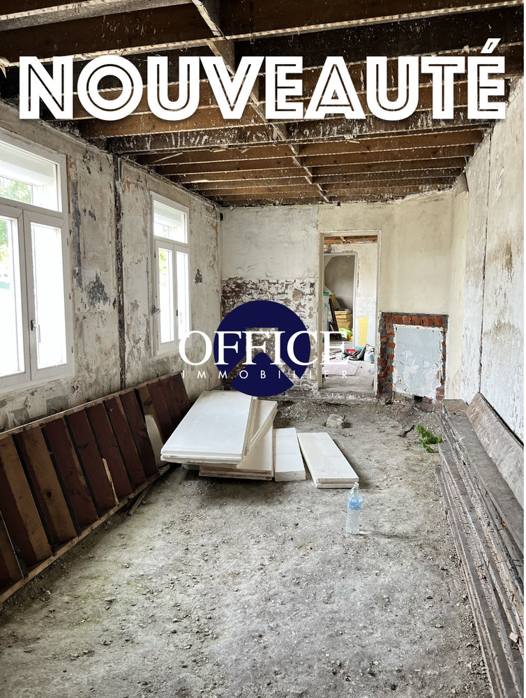 Maison à rénover entièrement avec grand jardin  Fort potentiel à Lens