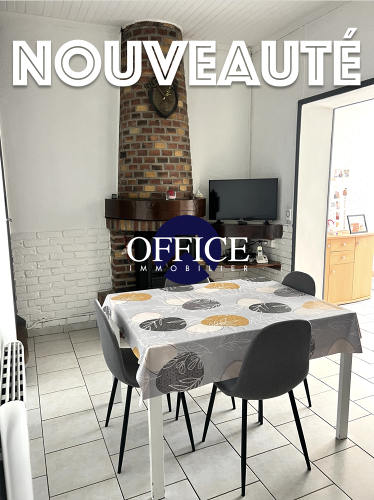 Maison 1930 en briques 4 Chambres  90 m²  Jardin  Fort potentiel  Lens