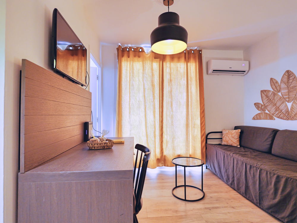 Appartement T1 meublé avec terrasse et vue mer