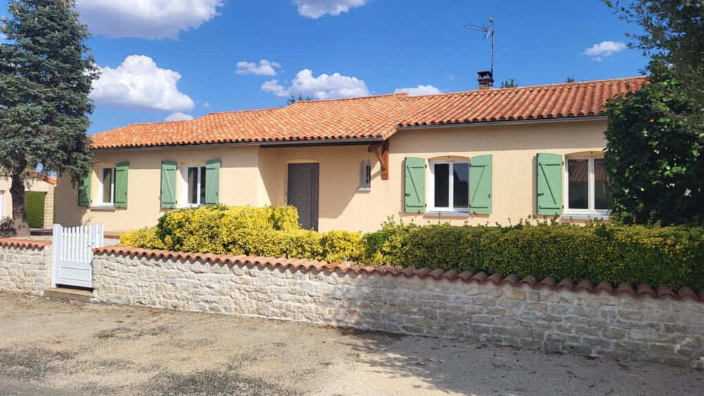 Pavillon de plain-pied avec terrain clos piscinable
