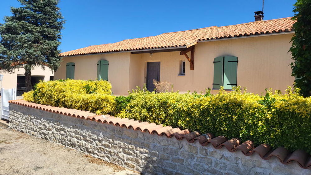 Pavillon de plain-pied avec terrain clos piscinable