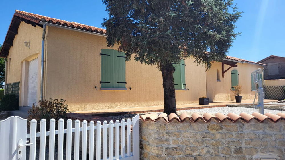 Pavillon de plain-pied avec terrain clos piscinable