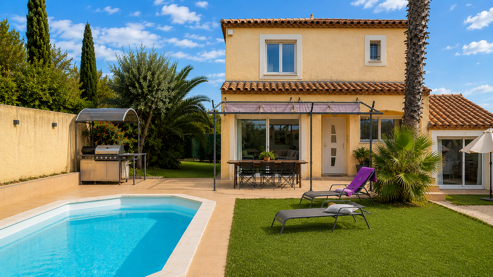 EXCLUSIVITÉ PHILOE – À DÉCOUVRIR RAPIDEMENT – VILLA T5 + PISCINE + ESPACE INDÉPENDANT – SAINT-DRÉZÉRY 479 000 € HAI
