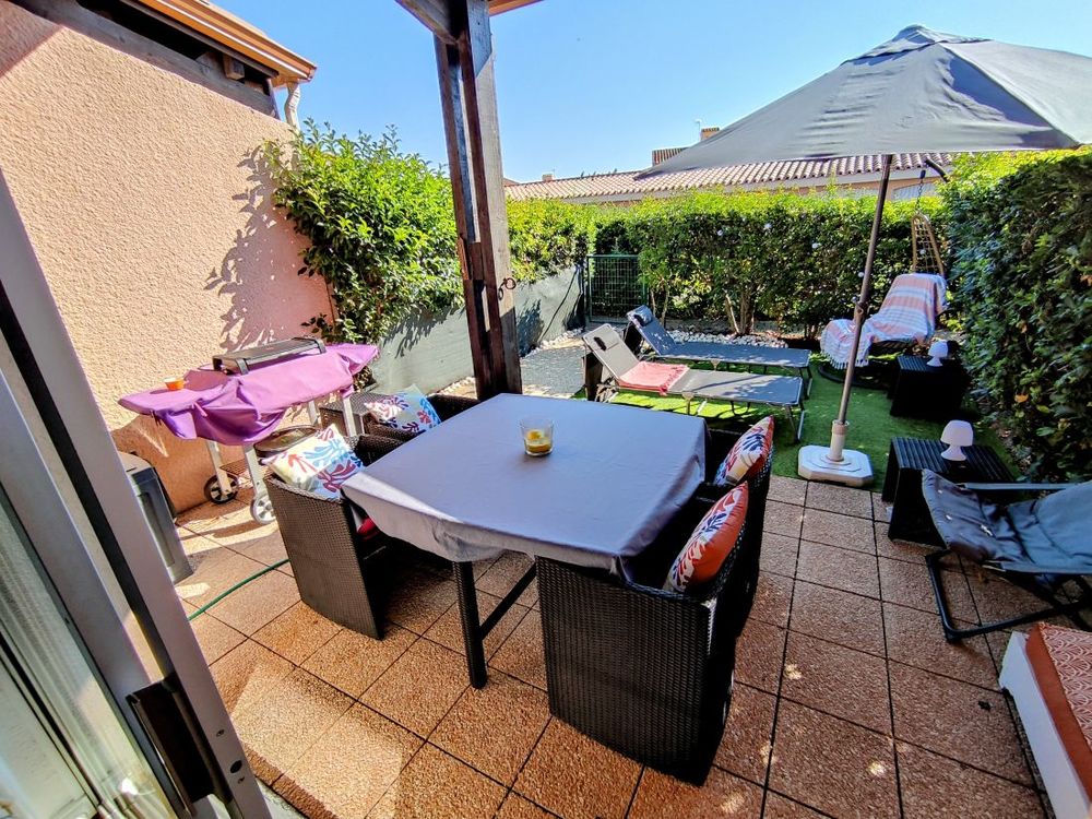 LE CAP D'AGDE: CLAPE/ROQUILLE: Villa 2 pièces avec terrasse et 2 parkings sécurisés