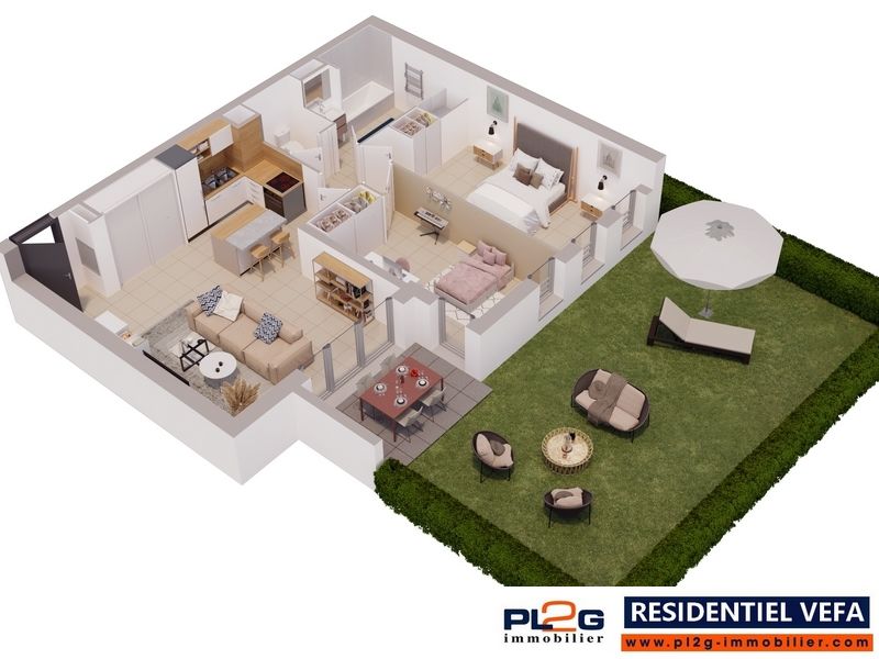 Appartement 41m² à Sénas