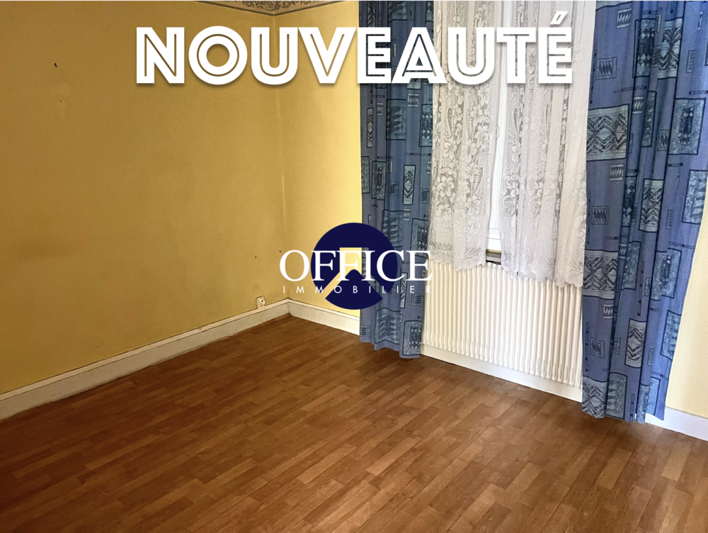 PAVILLON INDIVIDUEL DE PLAIN-PIED  GARAGE  JARDIN  SPÉCIAL BRICOLEURS !