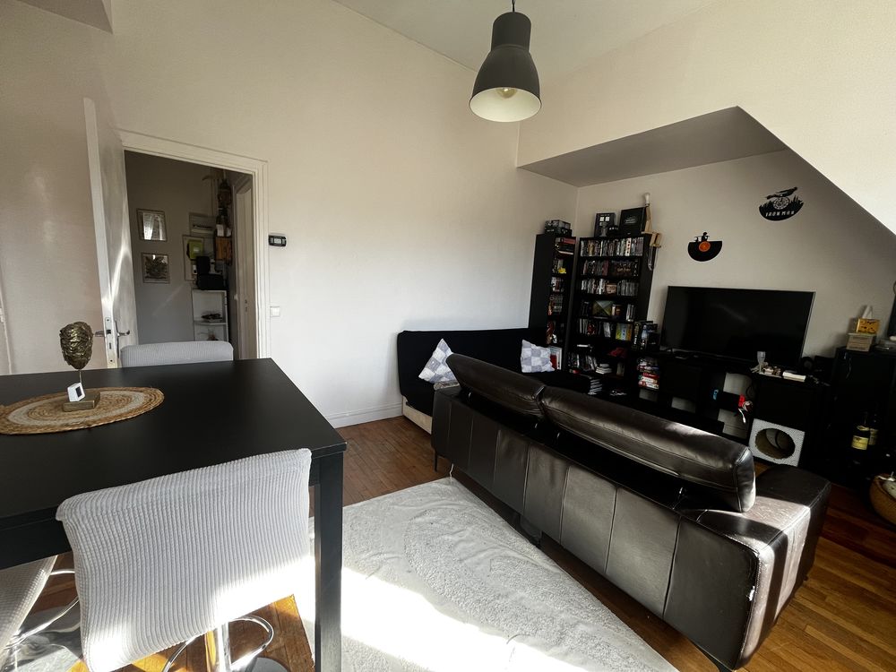 Appartement 50m² 2 pièces avec balcon plein centre