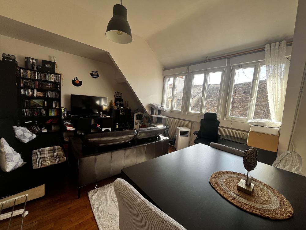 Appartement 50m² 2 pièces avec balcon plein centre