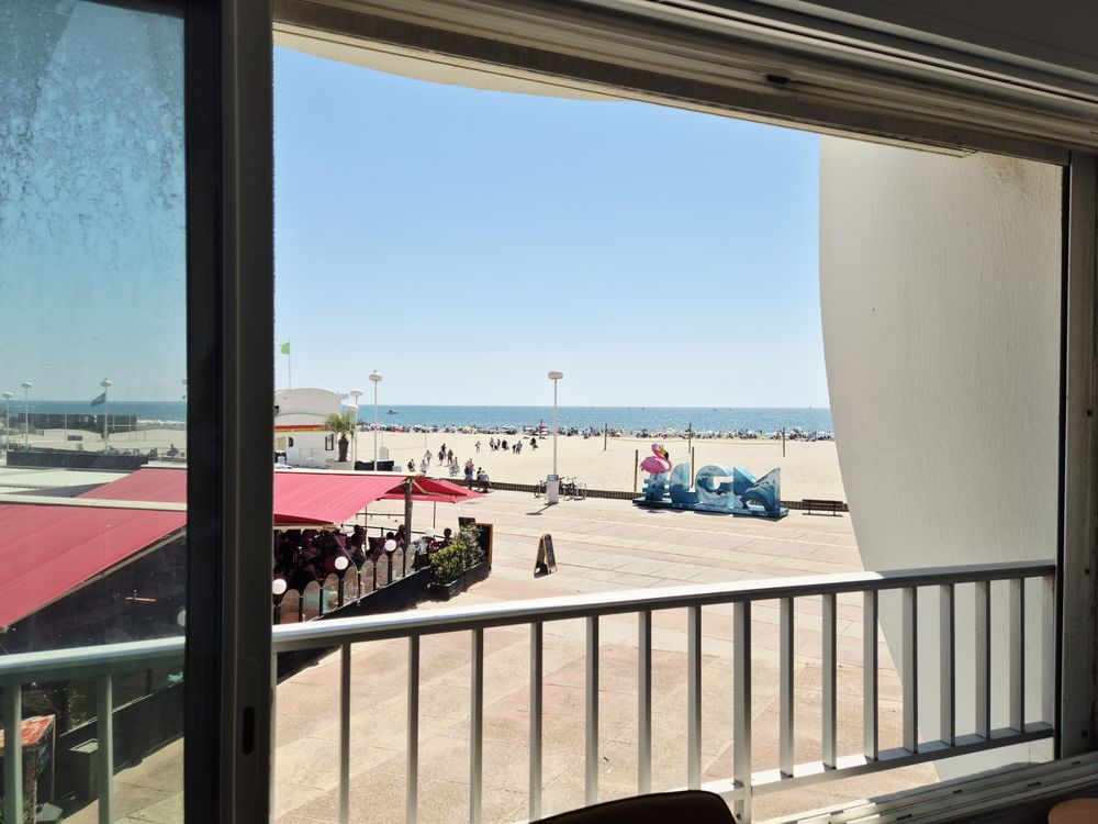 Appartement vue sur mer en 1ère ligne.