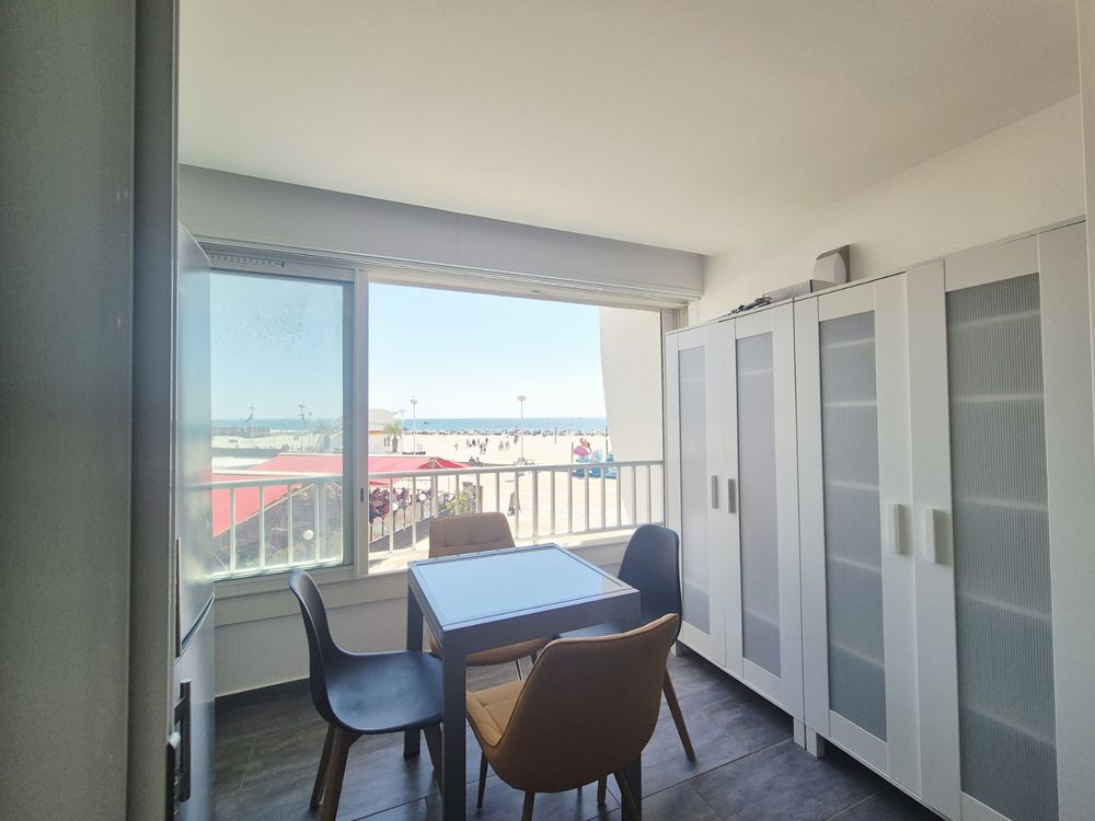 Appartement vue sur mer en 1ère ligne.