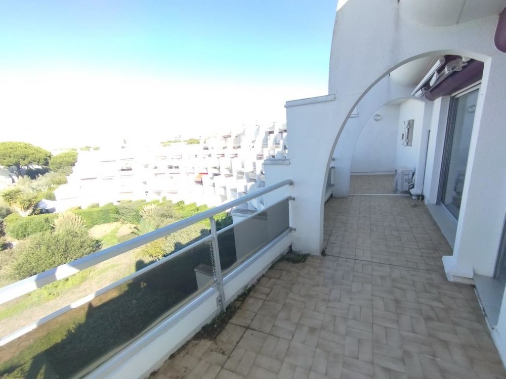 Appartement type 3 avec grandes terrasses.