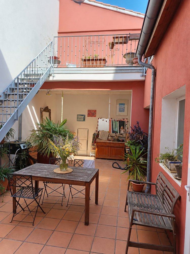 Maison T8 avec cour intérieure
