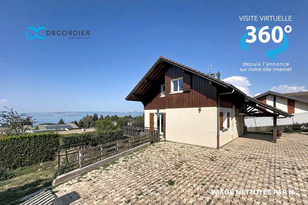 EVIAN MAISON T6 VUE LAC