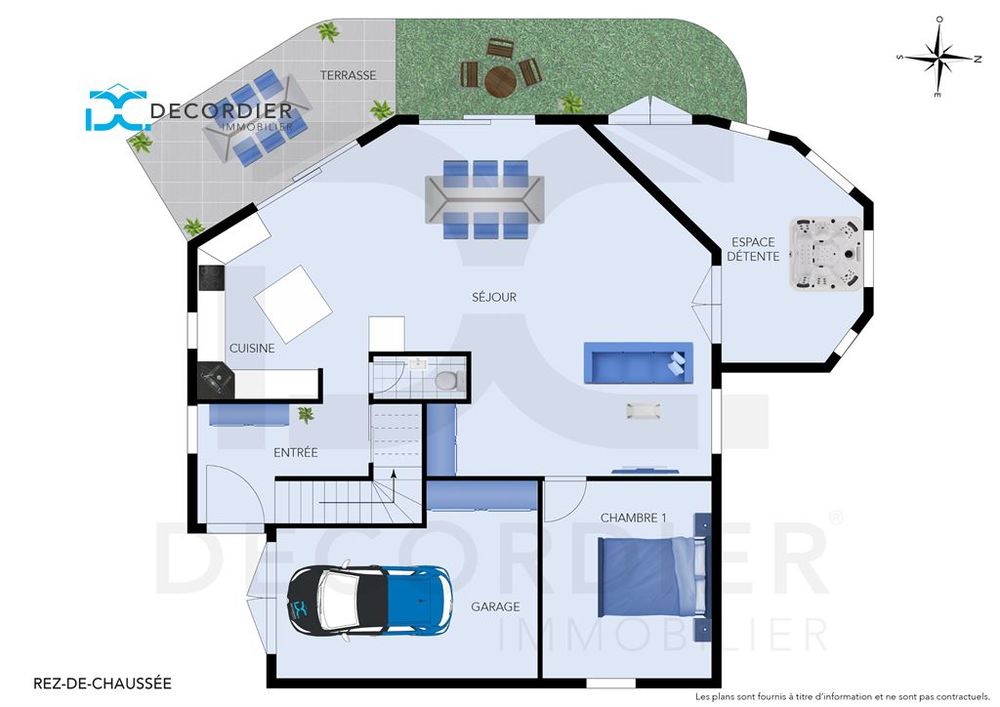 MAISON ARCHITECTE 3 CHAMBRES ET TERRASSE