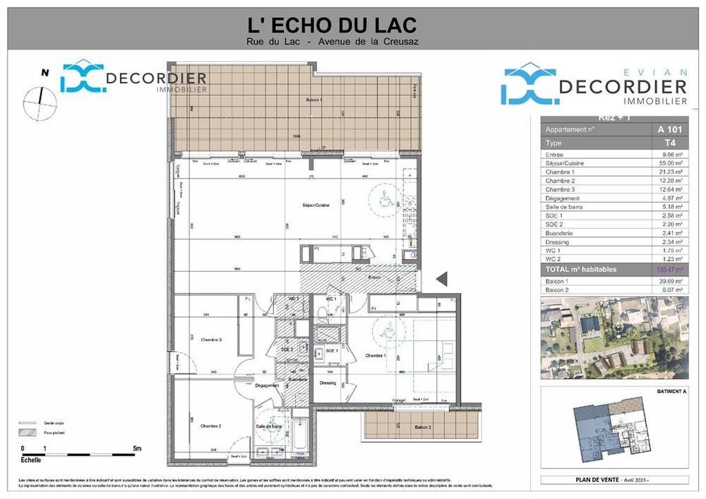 APPARTEMENT T4 NEUVECELLE NEUF