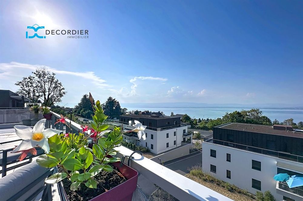 EVIAN ATTIQUE VUE LAC GRANDE TERRASSE