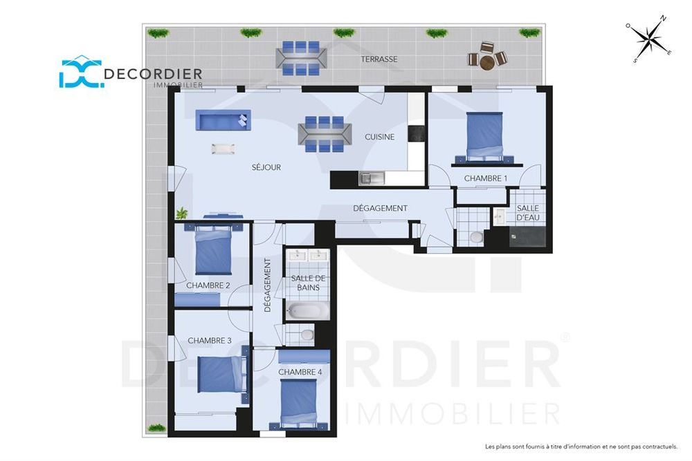 APPARTEMENT T5 NEUVECELLE NEUF