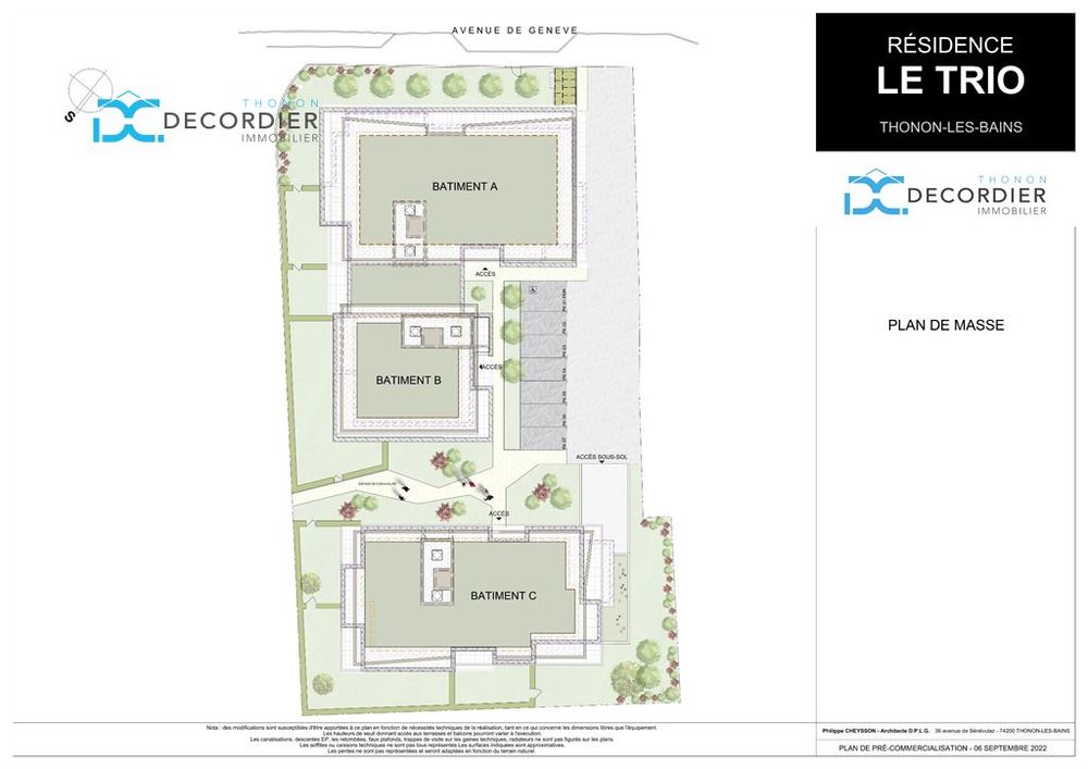 À VENDRE APPARTEMENT T4 NEUF - THONON