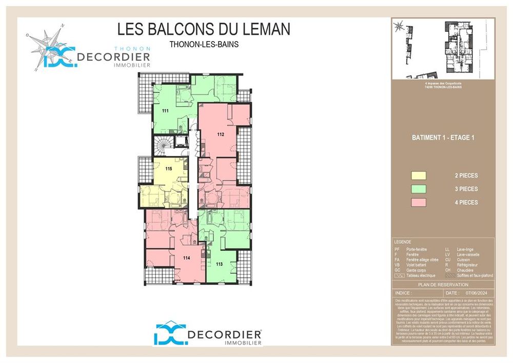 T4 RDJ À VENDRE - THONON-LES-BAINS (74200)