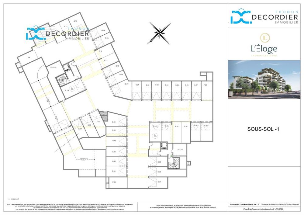À VENDRE - APPARTEMENT T3 EN ATTIQUE - NEUF - THONON-LES-BAINS (74200)
