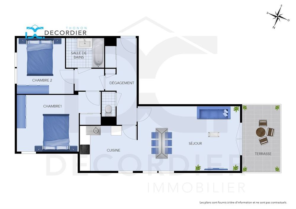 THONON-LES-BAINS APPARTEMENT T3