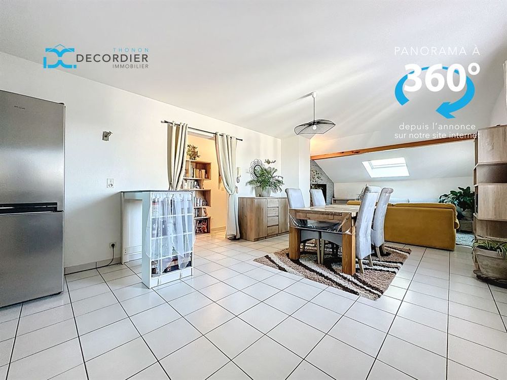 THONON-LES-BAINS APPARTEMENT T3 bis 77M² et 91M2 au sol