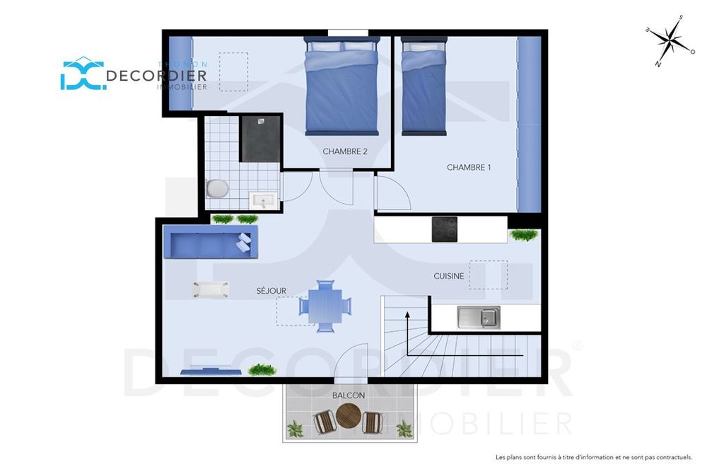 APPARTEMENT T3 - CLIMATISÉ - 64,01 M² DONT 45 M² CARREZ