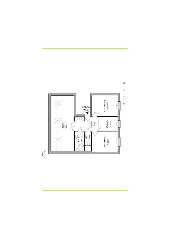 Appartement - F3 - Parking, cave Construction années 190....