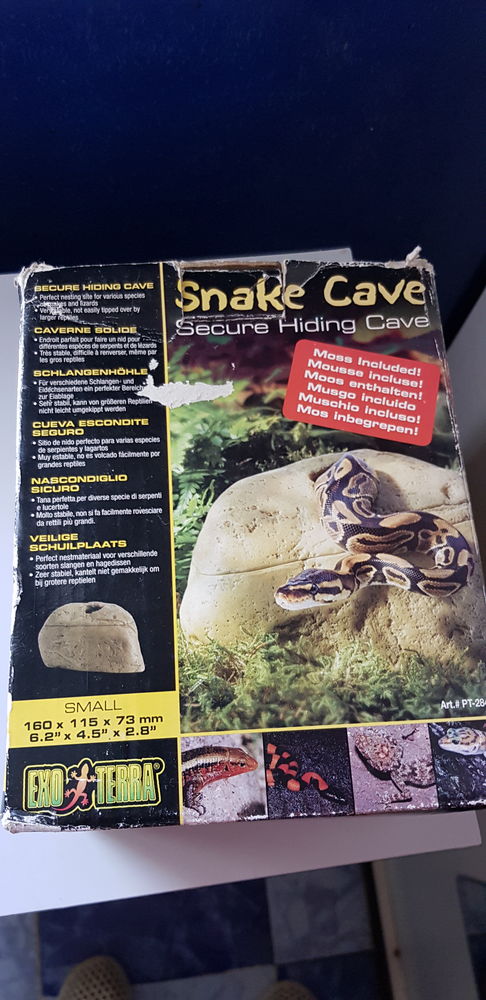  Caverne solide pour reptile et amphibien 5 95200 Sarcelles