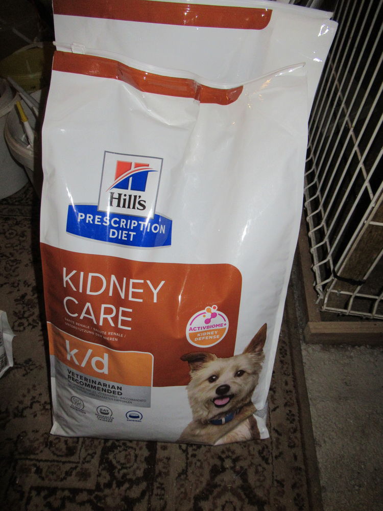 Croquettes chien K/D 12 Kilos + sac entam&eacute; 25 68700 Cernay