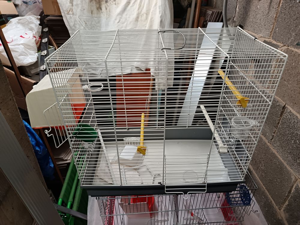 Cage pour 8 &agrave; 10 canaris compl&egrave;te tr&egrave;s bon &eacute;tat 40 76610 Le havre