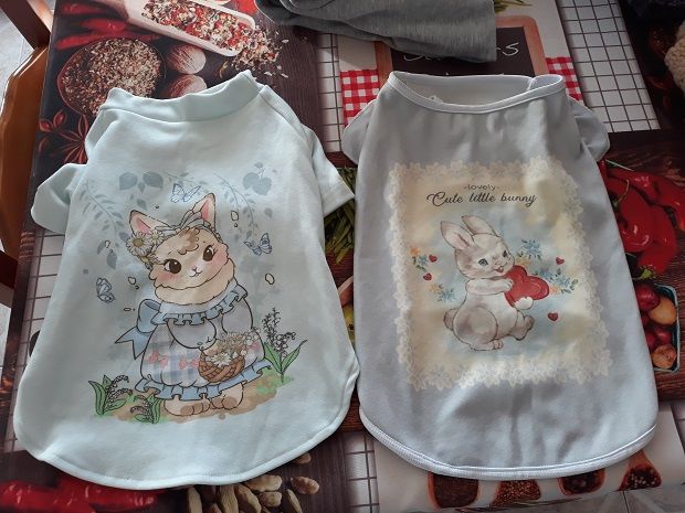 V&ecirc;tements chien Paques lapin pull taille M japon manga anime 4 57280 F�ves