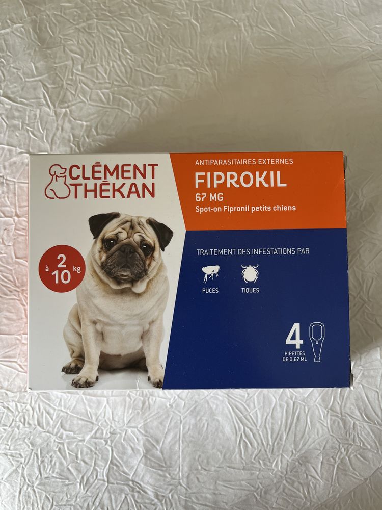 4 pipettes antiparasitaires 10 44300 Nantes