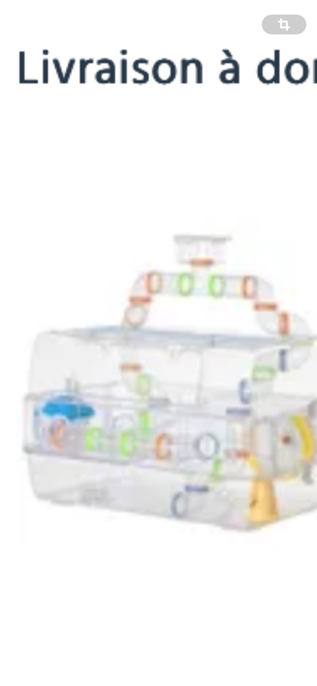 Grande cage hamster 3 &eacute;tages 48 94800 Villejuif